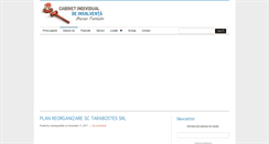 Desktop Screenshot of insolventa-marianpantelin.ro