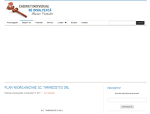 Tablet Screenshot of insolventa-marianpantelin.ro